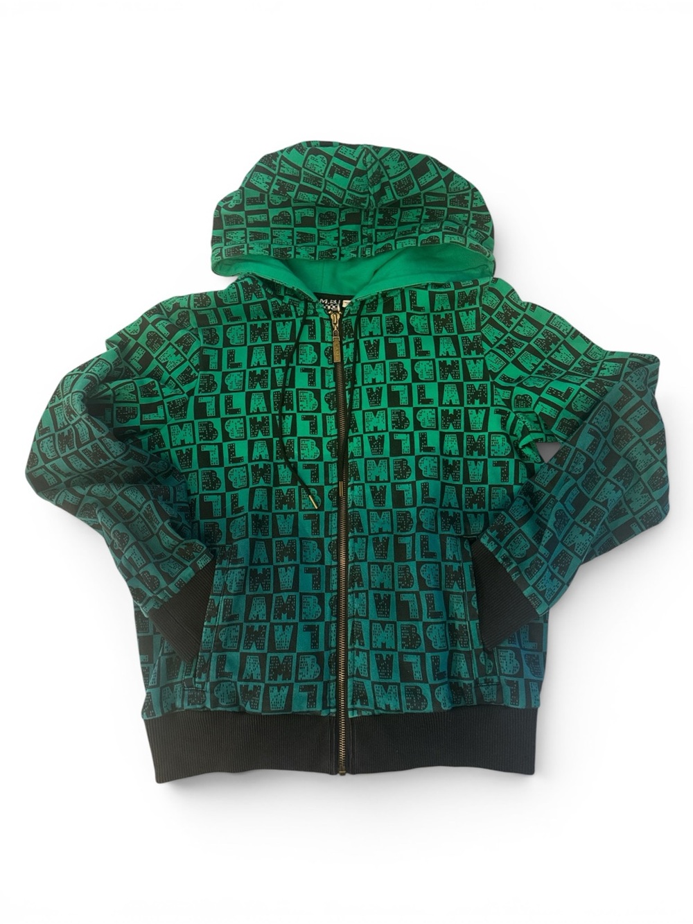 Women’s L.A.M.B. Y2K logo full zipper jacket 2008